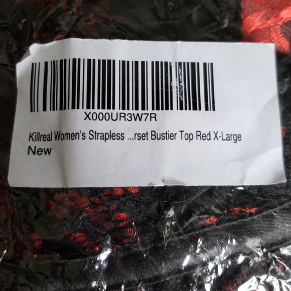 NIP-Killreal women's strapless bustier - Picture 3 of 8